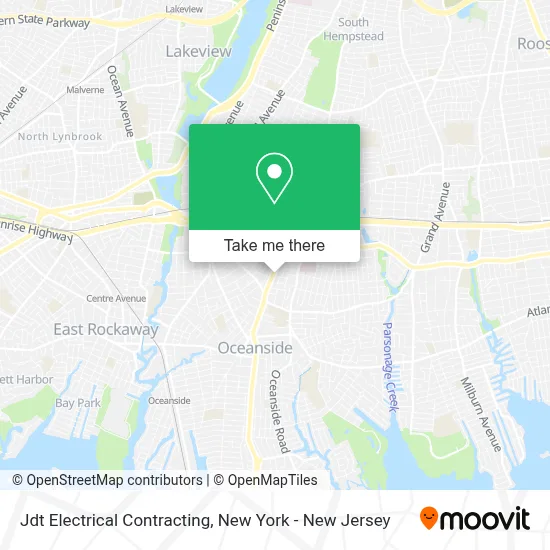 Jdt Electrical Contracting map