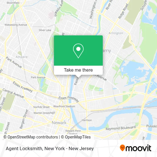Agent Locksmith map