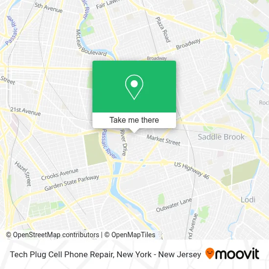 Tech Plug Cell Phone Repair map