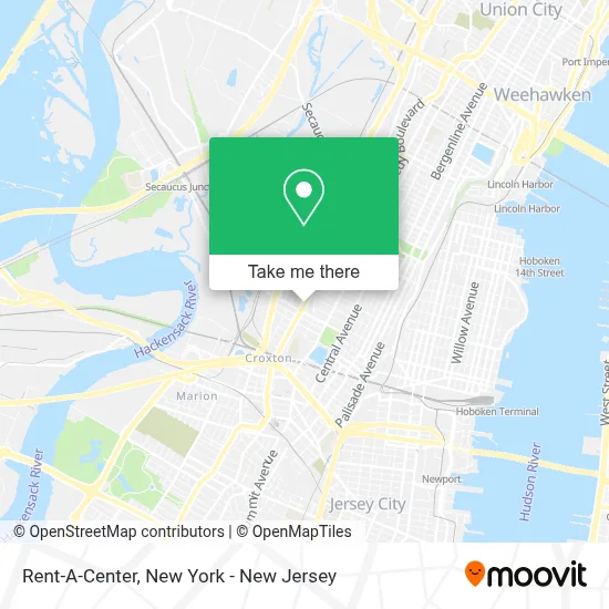 Rent-A-Center map