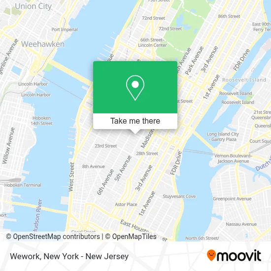 Wework map