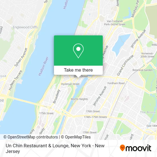 Un Chin Restaurant & Lounge map