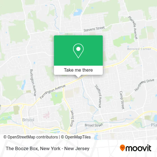 The Booze Box map