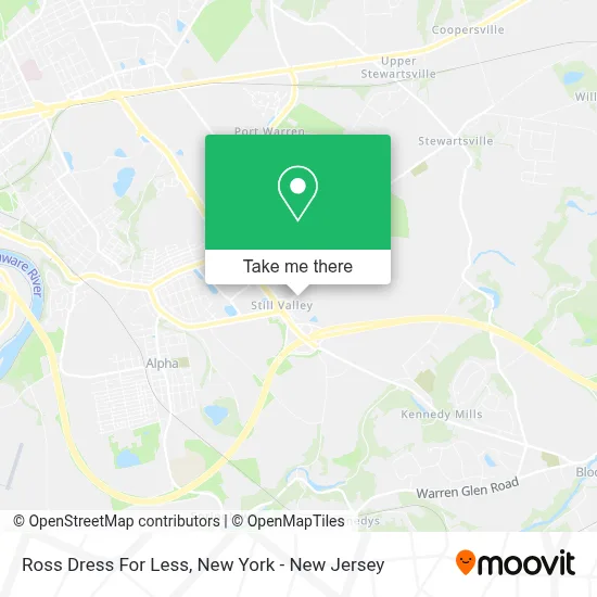 Ross Dress For Less map