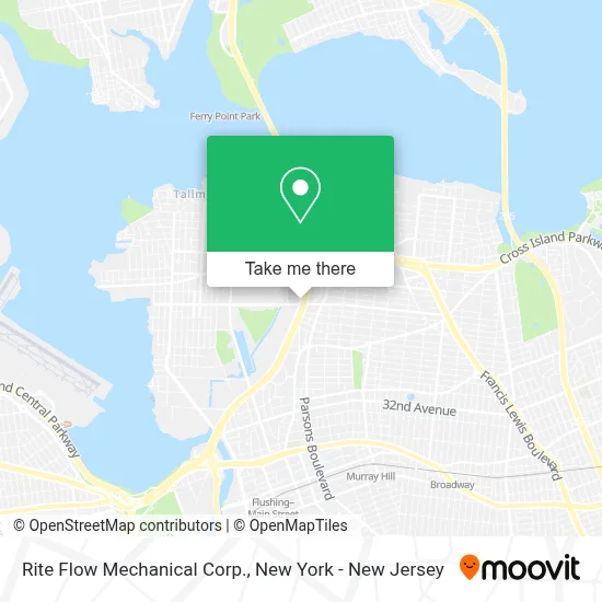 Rite Flow Mechanical Corp. map
