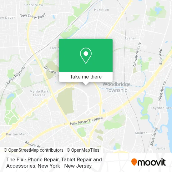 The Fix - Phone Repair, Tablet Repair and Accessories map