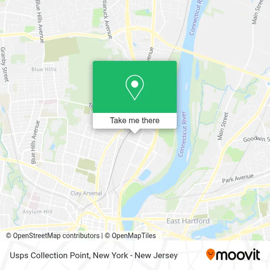 Usps Collection Point map