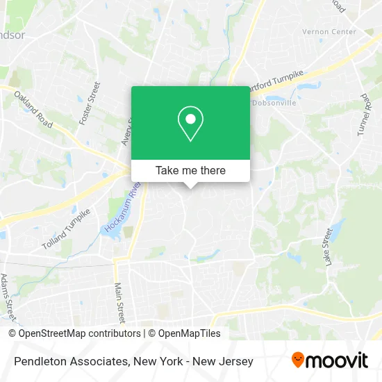 Pendleton Associates map