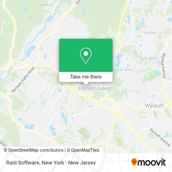 Raid Software map