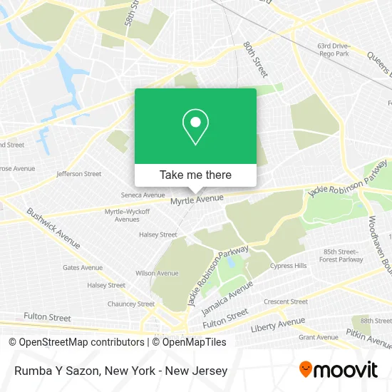 Rumba Y Sazon map