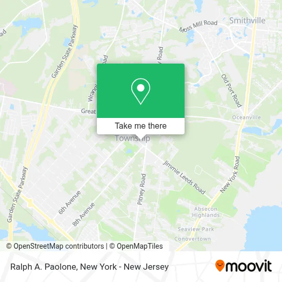 Ralph A. Paolone map