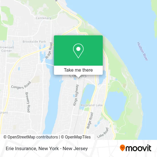 Erie Insurance map