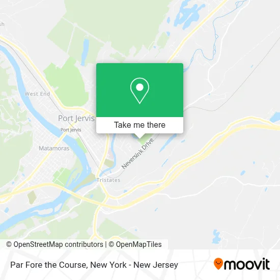 Par Fore the Course map