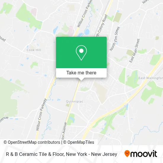 R & B Ceramic Tile & Floor map