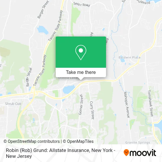 Robin (Rob) Grund: Allstate Insurance map
