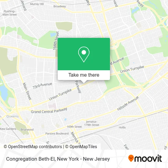 Congregation Beth-El map
