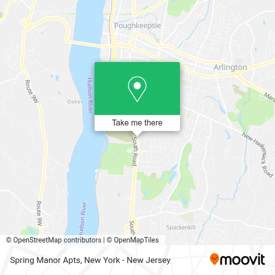 Spring Manor Apts map