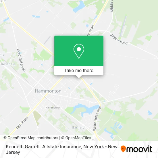Kenneth Garrett: Allstate Insurance map