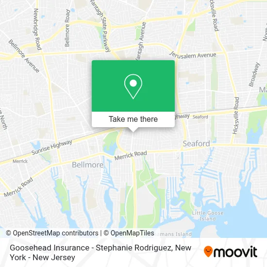 Goosehead Insurance - Stephanie Rodriguez map