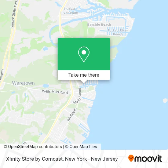 Xfinity Store by Comcast map