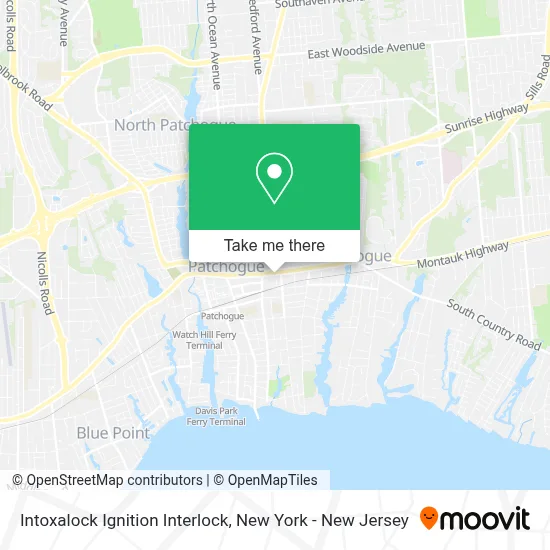 Intoxalock Ignition Interlock map
