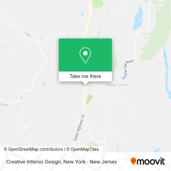 Creative Interior Design map