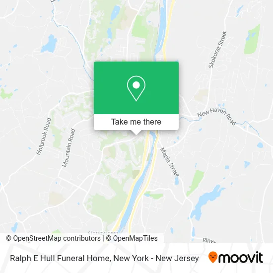 Ralph E Hull Funeral Home map