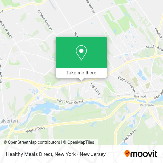 Healthy Meals Direct map