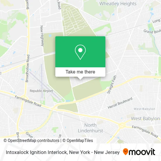 Intoxalock Ignition Interlock map
