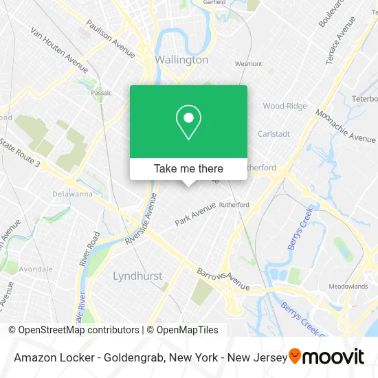 Amazon Locker - Goldengrab map