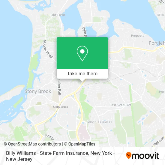 Billy Williams - State Farm Insurance map