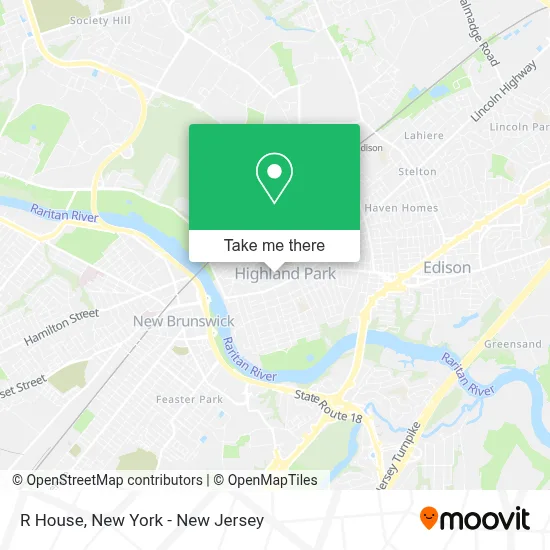R House map
