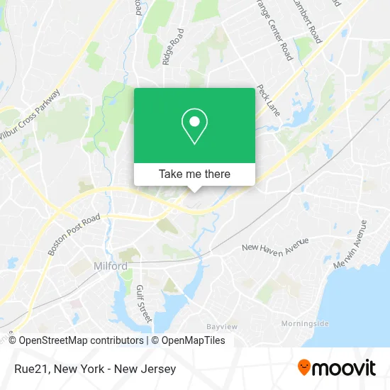 Rue21 map