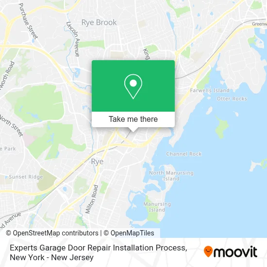 Experts Garage Door Repair Installation Process map