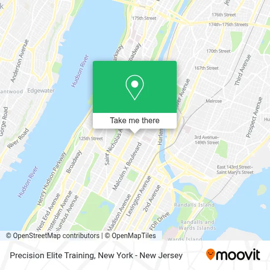 Precision Elite Training map