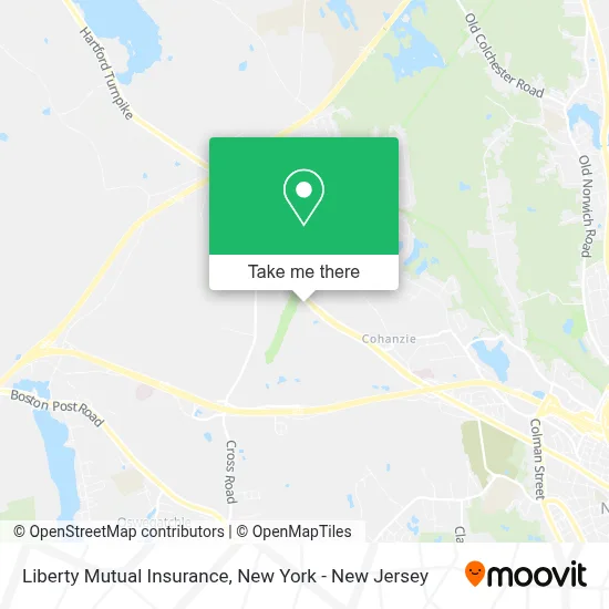 Liberty Mutual Insurance map