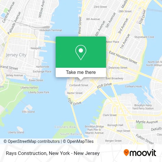 Rays Construction map