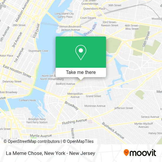 La Meme Chose map