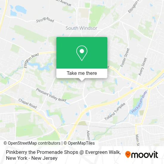 Pinkberry the Promenade Shops @ Evergreen Walk map