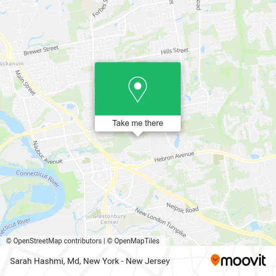 Sarah Hashmi, Md map
