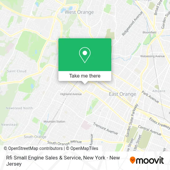 Rfi Small Engine Sales & Service map