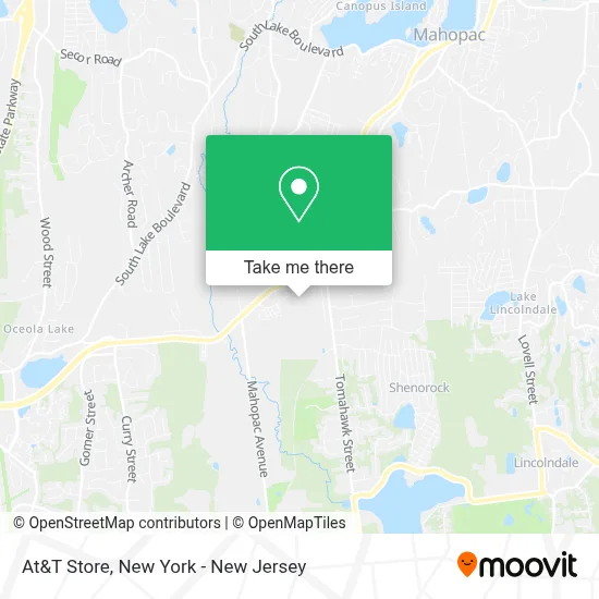 At&T Store map
