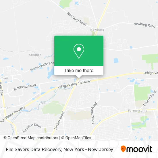 File Savers Data Recovery map