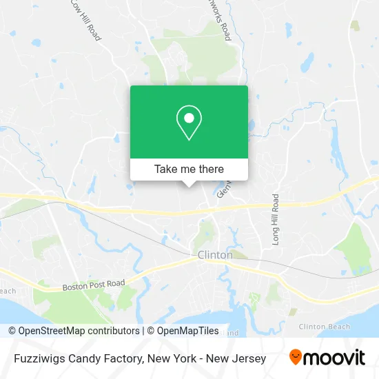 Fuzziwigs Candy Factory map
