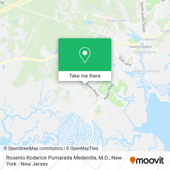 Rosenio Roderick Pumarada Medenilla, M.D. map