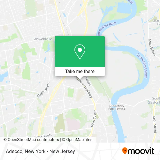 Adecco map