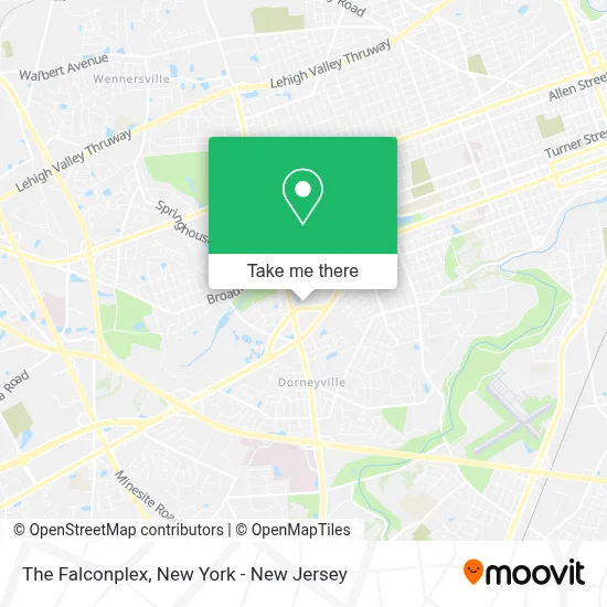 The Falconplex map