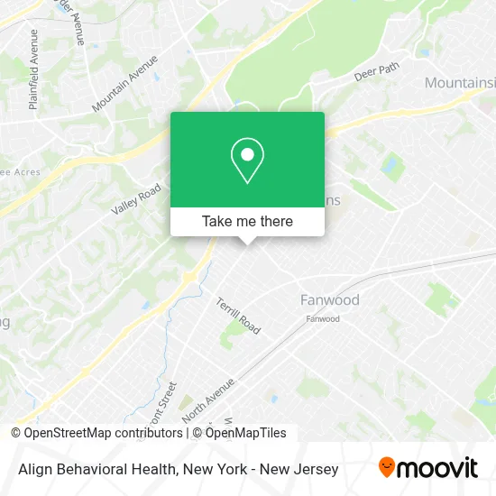 Align Behavioral Health map