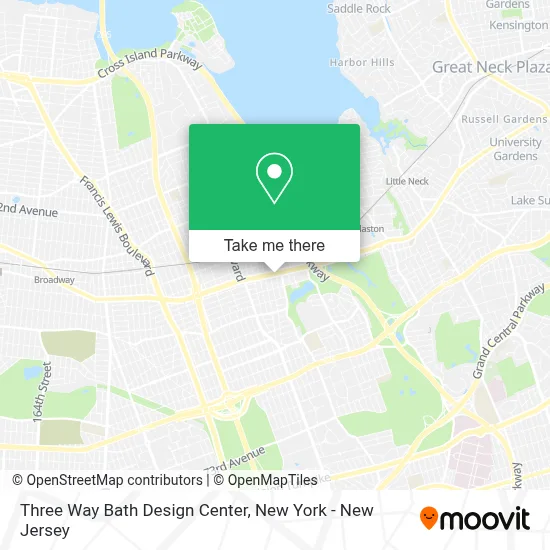 Three Way Bath Design Center map