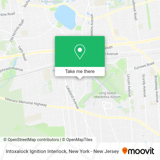 Intoxalock Ignition Interlock map